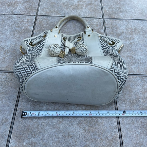 Tory Burch Drawstring Bucket Bag with Tassels - Picture 12 of 16